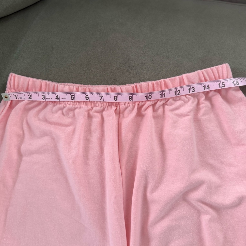 Pink Women's Lounge Set, Peachy Pink, 2X - Picture 12 of 15